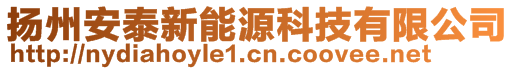 揚州安泰新能源科技有限公司