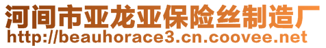 河間市亞龍亞保險(xiǎn)絲制造廠