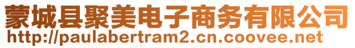 蒙城縣聚美電子商務(wù)有限公司