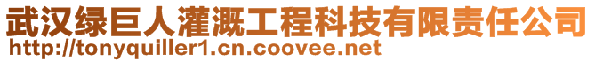 武漢綠巨人灌溉工程科技有限責(zé)任公司