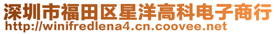 深圳市福田區(qū)星洋高科電子商行