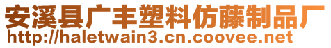 安溪縣廣豐塑料仿藤制品廠