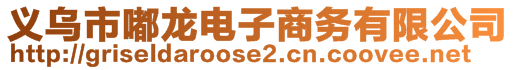 義烏市嘟龍電子商務(wù)有限公司