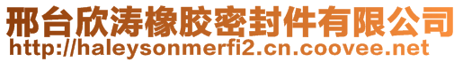 邢臺欣濤橡膠密封件有限公司