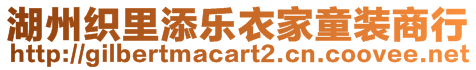 湖州織里添樂衣家童裝商行