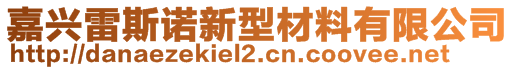 嘉兴雷斯诺新型材料有限公司