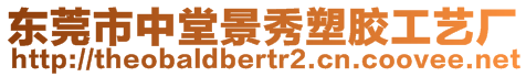 東莞市中堂景秀塑膠工藝廠