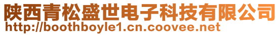 陜西青松盛世電子科技有限公司