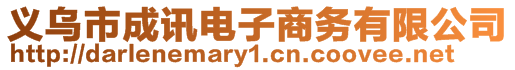 義烏市成訊電子商務有限公司