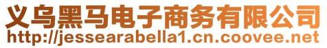 義烏黑馬電子商務有限公司