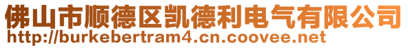 佛山市順德區(qū)凱德利電氣有限公司