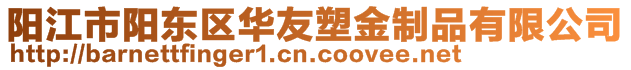 阳江市阳东区华友塑金制品有限公司