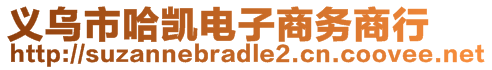 義烏市哈凱電子商務(wù)商行