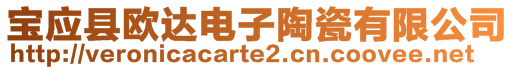 寶應(yīng)縣歐達(dá)電子陶瓷有限公司