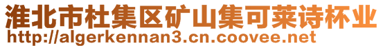 淮北市杜集區(qū)礦山集可萊詩杯業(yè)