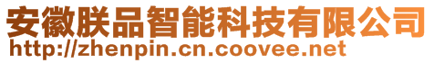 安徽朕品智能科技有限公司