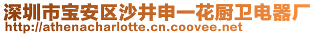 深圳市寶安區(qū)沙井申一花廚衛(wèi)電器廠