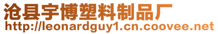 滄縣宇博塑料制品廠