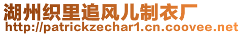 湖州織里追風(fēng)兒制衣廠