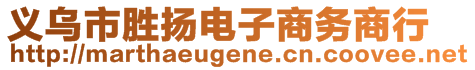 義烏市勝揚(yáng)電子商務(wù)商行