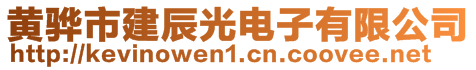 黃驊市建辰光電子有限公司