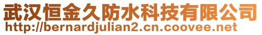 武漢恒金久防水科技有限公司