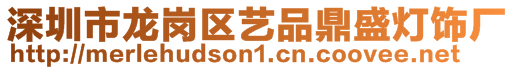 深圳市龍崗區(qū)藝品鼎盛燈飾廠