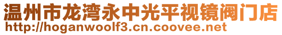 温州市龙湾永中光平视镜阀门店