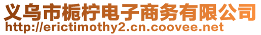 義烏市梔檸電子商務(wù)有限公司