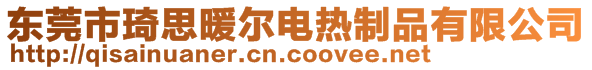 东莞市琦思暖尔电热制品有限公司