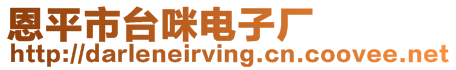 恩平市臺(tái)咪電子廠