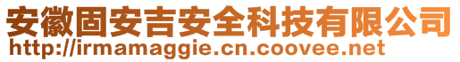 安徽固安吉安全科技有限公司