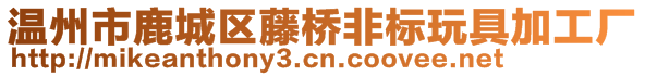 溫州市鹿城區(qū)藤橋非標(biāo)玩具加工廠