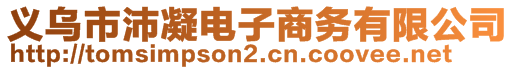 義烏市沛凝電子商務(wù)有限公司