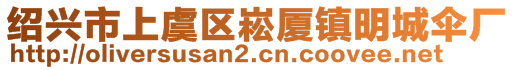 紹興市上虞區(qū)崧廈鎮(zhèn)明城傘廠
