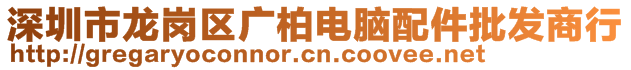 深圳市龙岗区广柏电脑配件批发商行