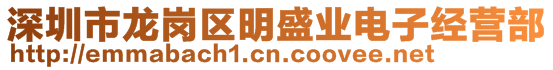 深圳市龍崗區(qū)明盛業(yè)電子經(jīng)營(yíng)部