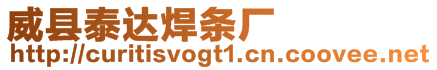 威縣泰達焊條廠