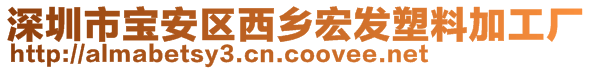 深圳市宝安区西乡宏发塑料加工厂