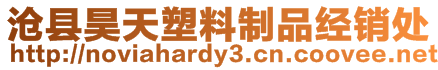 滄縣昊天塑料制品經(jīng)銷處