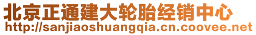 北京正通建大輪胎經銷中心