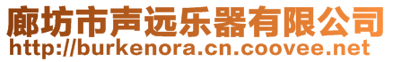 廊坊市声远乐器有限公司