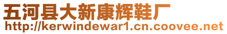 五河縣大新康輝鞋廠