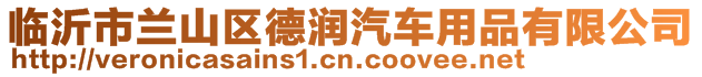 臨沂市蘭山區(qū)德潤(rùn)汽車(chē)用品有限公司