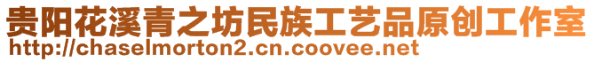 貴陽花溪青之坊民族工藝品原創工作室