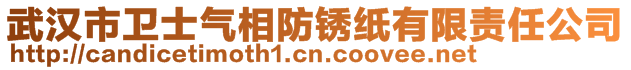 武汉市卫士气相防锈纸有限责任公司