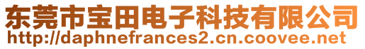 東莞市寶田電子科技有限公司