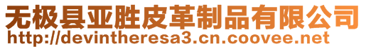 無極縣亞勝皮革制品有限公司