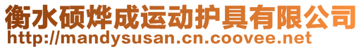 衡水碩燁成運動護具有限公司