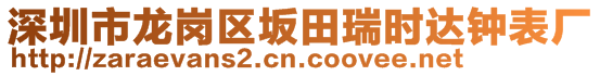 深圳市龍崗區(qū)坂田瑞時達鐘表廠